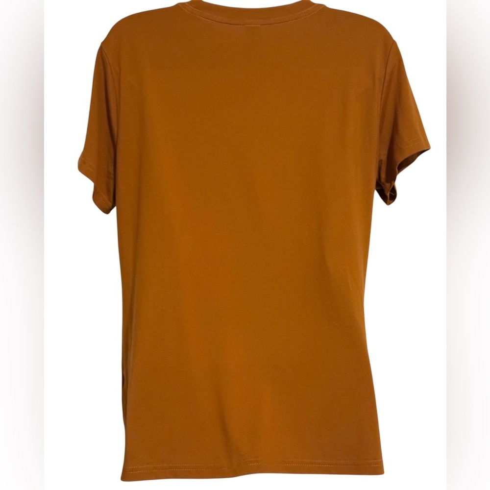 SHEIN Country-Themed Warm Brown T-Shirt COUNTRY WESTERN Sz L - Picture 2 of 12
